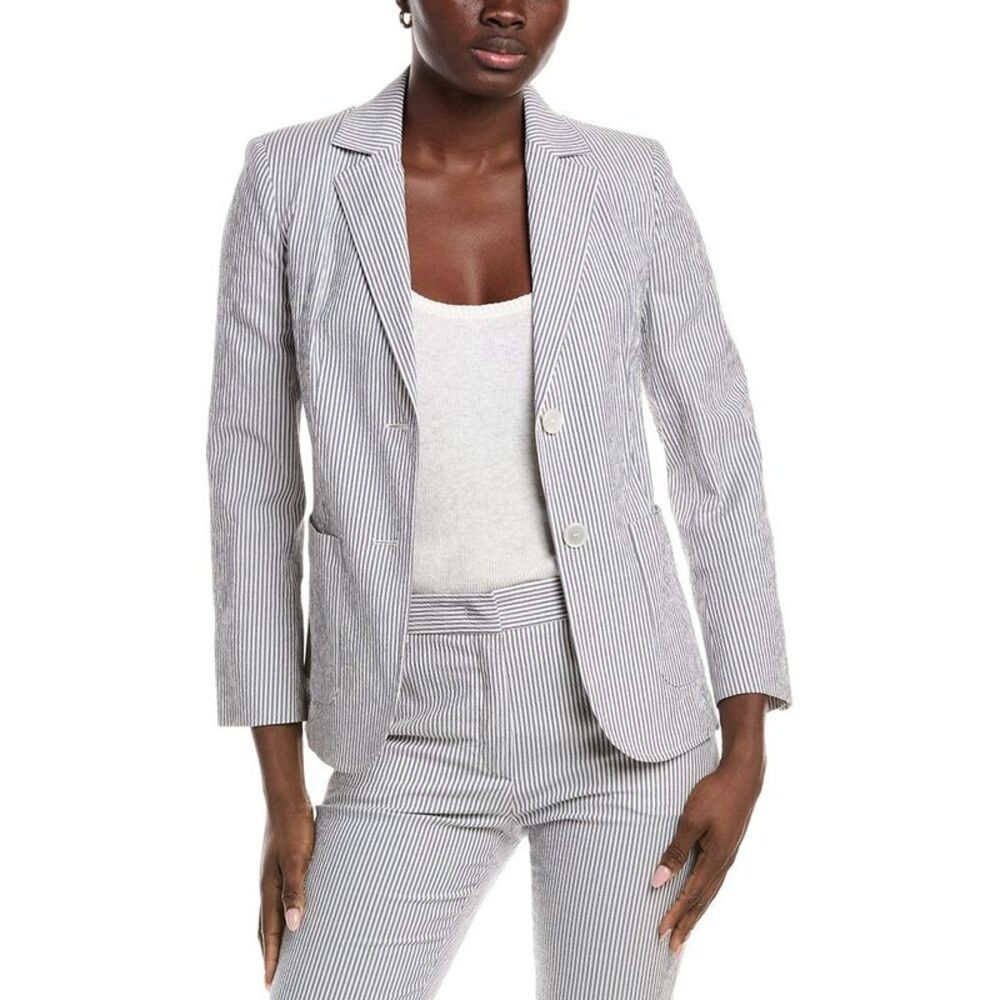 Max Mara Womens Weekend Aletta Blazer, Blue